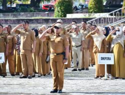 Usai Cuti Bersama, Pemkab Touna Gelar Apel perdana