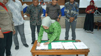 Jalin Sinergisitas, PC Fatayat NU dan Pemda Touna Tandatangani MOU Cegah Pernikahan Anak