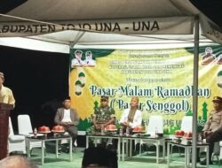 Pemda Touna Gelar Pasar Malam Ramadhan