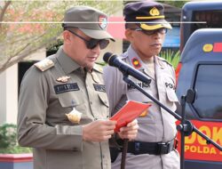 Bupati Touna Pimpin Apel Gelar Pasukan Operasi Kepolisian Terpusat Tinombala 2025 