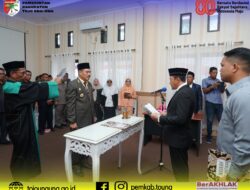 Alfian Matajeng Dilantik Jadi Sekda Definitif Tojo Una-Una