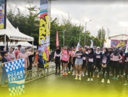 Hajar Lawidu Lepas Peserta Fun Run Bergizi, Dorong Remaja Putri Hidup Aktif