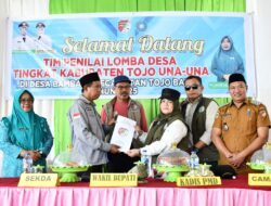 Wabup Surya Lapasiri Buka Penilaian Lomba Desa di Tojo Una-Una